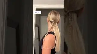 ~Uzun sochli qizlaga maktab soch turmagi~👱🏻‍♀️🏫 #shorts #hairstyle #sochturmak #maktab