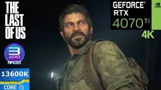 RPCS3 Emulator The Last Of Us 4K 60FPS Unlocked | RTX 4070Ti + i5 13600K
