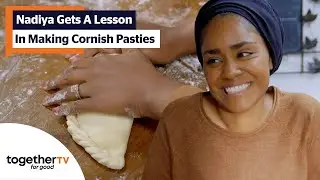 Nadiya Learns How To Make REAL Cornish Pasties | Nadiya's Family Favourites