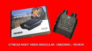 GTMedia Night Vision Binoculars Unboxing / Test / Review - #IJDM143