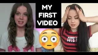 REACTING TO MY FIRST EVER VIDEO | Ella Power