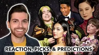 Reacting to the 2022 Grammy Nominations | My Picks and Predictions