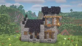 Средневековый дом в MINECRAFT
