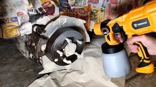 Электро-краскопульт Deko с Aliexpress