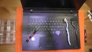 Disassembly Toshiba C70-C- Series L70-C Repair Upgrade Cleaning fan