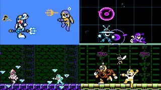 Fighting Mega Man 9 Robot Masters with Their Own Weapon!