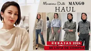 Massimo Dutti, Mango HAUL REBAJAS/Mi lista de compras/REBAJAS2024