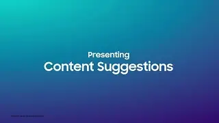 Alt Z Life | How To Activate Content Suggestions | Samsung