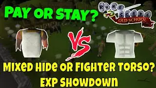 Pay or Stay #53 | Mixed Hide Top vs Fighter Torso | OSRS NMZ