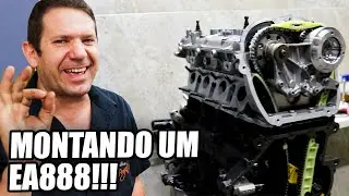 VW JETTA TSI 200cv!!🚀🔥 MONTAGEM COMPLETA DO MOTOR EA888 Gen1!! FICOU PERFEITO!!