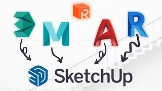 How to Convert ANY 3D Object FOR FREE | 3ds/Fbx/Obj/Max to Skp