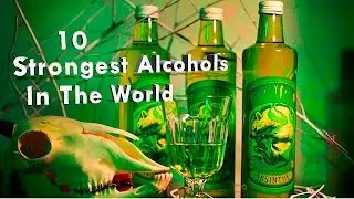 Top 10 Strongest Alcohols In The World /Most Insane Drinks/96% ABV/192 proof