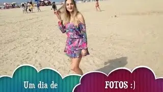 VLOG: Um dia de fotos na praia
