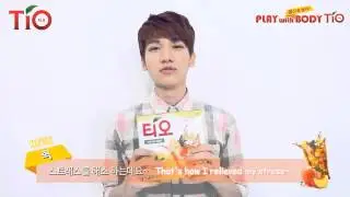 VIXX TiO Iced Tea Endorsement Video Message - Hyuk version (eng sub)