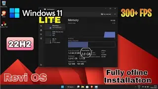 How to install Revi os | Windows 11 lite | 22H2 | No need TPM 2.0 or secure boot