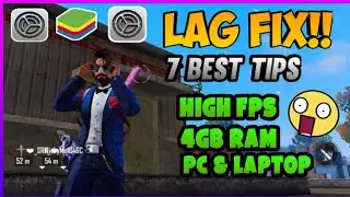 Bluestacks 5 LAG Fix in low end PC 2GB , 4GB and 8GB Ram | How To Fix Lag in Bluestacks 5
