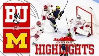 Highlights: Men's Ice Hockey vs. Michigan (11/01/24)