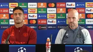 Erik ten Hag, Raphael Varane FULL pre-match press conference | Manchester United v Galatasaray