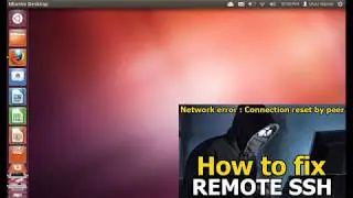 SSH Network error Connection reset by peer ubuntu