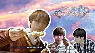 Txt mukbang eating compilation