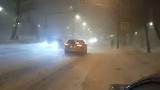 метель в Москве