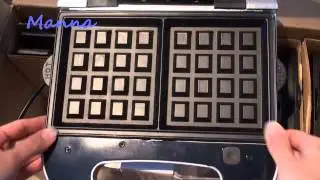 Вафли без яиц с яблоком (обзор мультипекарни BRAND 321)