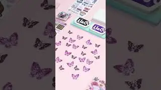 Stamp A Background On A Scrapbook Page #scrapbooking #stamping
