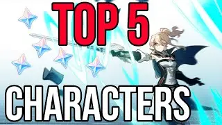 My TOP 5 Favorite/Fun CHARACTERS In Genshin Impact!