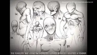 The Faceless Man - Concept Art Page 3 - Horror Film Creature Design
