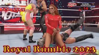 HOW THE WOMEN'S ROYAL RUMBLE MATCH 2023 SHOULD BE BOOKED!