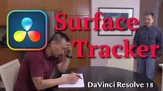 DaVinci Resolve 18 - Surface Tracker