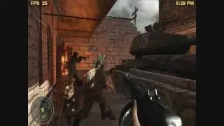 COD WAW Walkthrough Mission 9 Ring of Steel Part 1