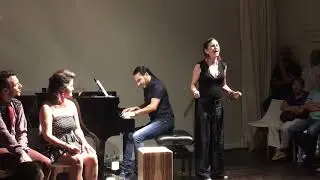 Atrás del mar  Pablo Rubén Maldonado y Carolina Muñoz Backstage 2019
