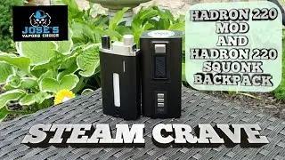 STEAM CRAVE HADRON 220 WITH BACK-PACK REVIEW BY JOSE'S VAPORS CHOICE