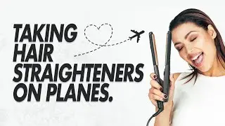 Can you take hair straighteners on plane?