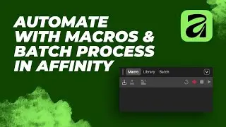 Is Affinity 3's Macro System REALLY Better Than Photoshop's for Graphic Design?