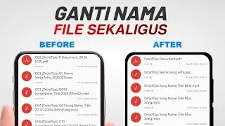 Cara Rename File Banyak Sekaligus di Hp Pakai Regex 