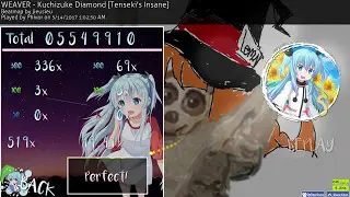 osu! WEAVER - Kuchizuke Diamond [Tenseki's Insane] FC