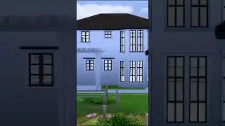 two story floorplan with southern charm 😍 #sims4 #shorts