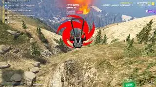 Квест с парашютом на горе Чилиад l GRAND RP server 2 l GTA 5