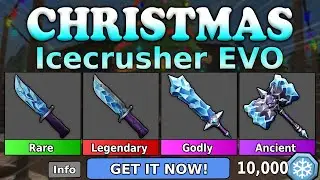 How to get ALL Icecrusher EVO Items in MM2