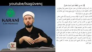 FETVÂ USÛLÜ (Şerhu Ukûdi Resmi'l-Müftî) 7.Ders İSA GÜVENÇ