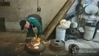 Переделка дисков газ53 под пвм МТЗ 82