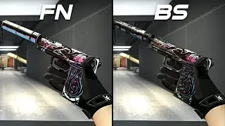 CSGO USP-S | Neo-Noir - Skin showcase all floats [4K60FPS]