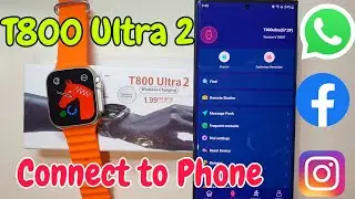 t800 ultra 2 watch connect to phone | t800 ultra 2 smart watch ko connect kaise kare | T800 Photo