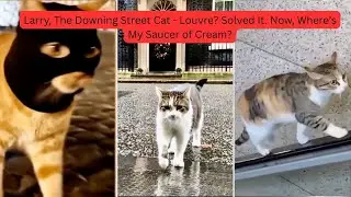 Breaking News from Larry, The Downing Street Cat - 2 arrested over theft of jewels at Louvre.