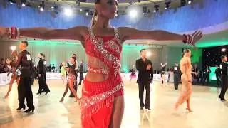00124 2020 WDSF Open Series. LA. 1st round. Samba. KYIV OPEN