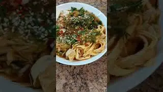 Холодный корейский суп кукси