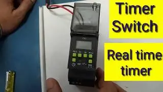 Timer switch, Digital Real time timer programming