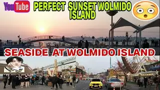 THE MOST TOURIST ATTRACTION IN WOLMIDO ISLAND | AMAZING SUNSET HIGH TIDE AND WILD DUCK